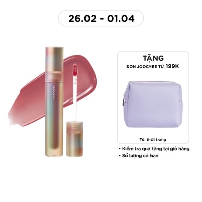 JOOCYEE Son Kem Bóng Joocyee Glazed Lipgloss 3.2g .#10 Sea Salt Latte