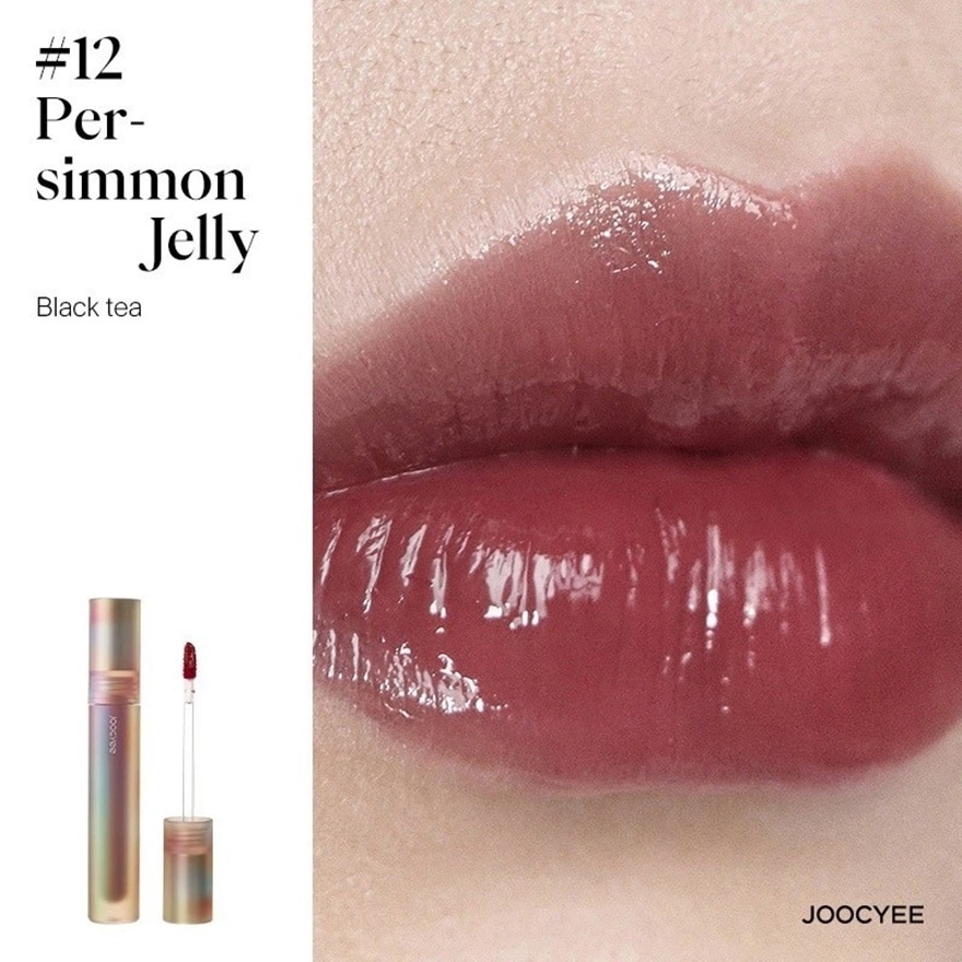 Son Kem Bóng Joocyee Glazed Lipgloss 3.2g .#12 Persimmon Jelly