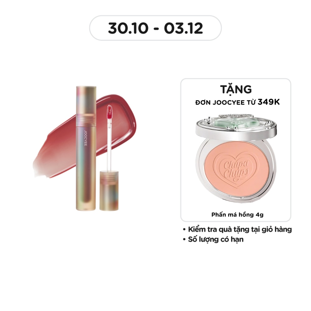 Son Kem Bóng Joocyee Glazed Lipgloss 3.2g .#12 Persimmon Jelly