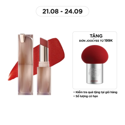 JOOCYEE Son Thỏi Mịn Lì Joocyee Muddy Rouge 3.2g .#126 Flame Red Sun