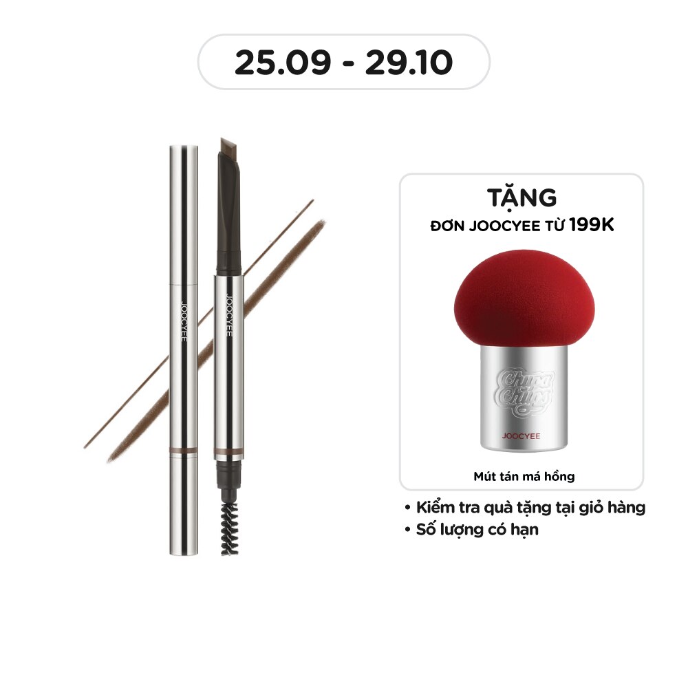 Hexagonal Eyebrow Pencil 6g .#02 Dark Brown