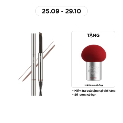 JOOCYEE Chì Kẻ Mày Joocyee Hexagonal Eyebrow Pencil 6g .#03 Soft Brown Nâu Tự Nhiên