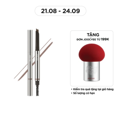 JOOCYEE Chì Kẻ Mày Joocyee Hexagonal Eyebrow Pencil 6g .#03 Soft Brown Nâu Tự Nhiên