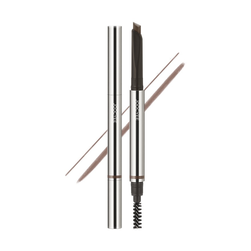 Chì Kẻ Mày Joocyee Hexagonal Eyebrow Pencil 6g .#03 Soft Brown Nâu Tự Nhiên