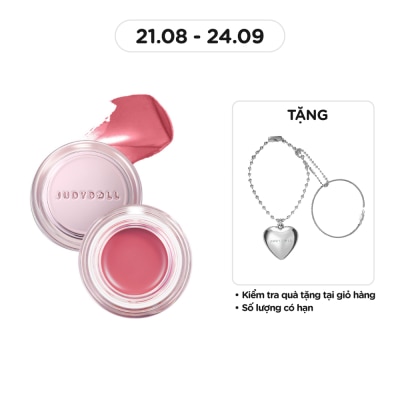 JUDYDOLL Son & Má Hồng Kem Đa Năng Judydoll Watery Multiuse Color Balm 6g .#C02 Hồng Phấn Dịu