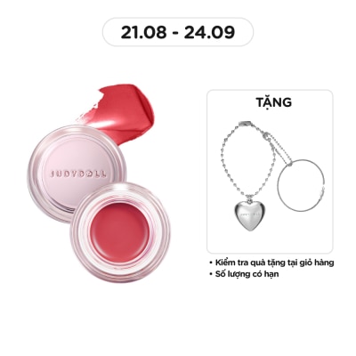JUDYDOLL Son & Má Hồng Kem Đa Năng Judydoll Watery Multiuse Color Balm 6g .#N01 Đỏ Phong Lan Thuần