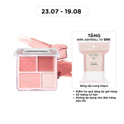 JUDYDOLL - Blush & Highlight Palette 9g .#02 image