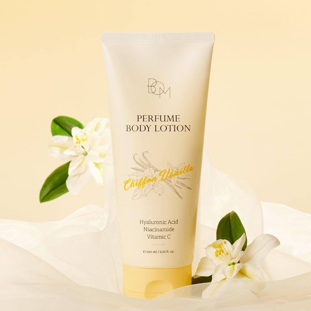 Dưỡng Thể Hương Nước Hoa BOM Chiffon Vanilla Perfume Body Lotion 200ml