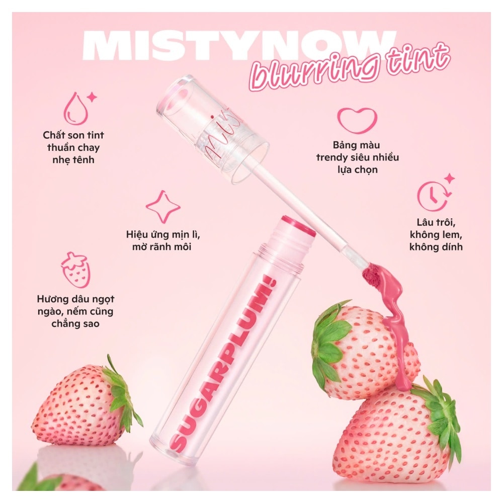 Sugarplum Mistynow Blurring Tint 3.8g .#12 Pawsitive