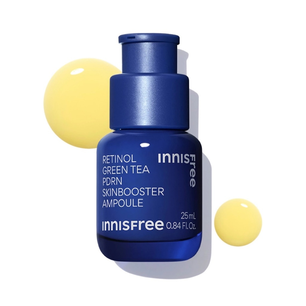 Tinh Chất innisfree Căng Bóng, Đàn Hồi Retinol Green Tea PDRN Skinbooster Ampoule 25ml