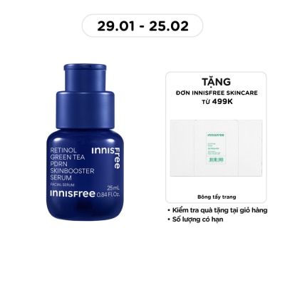 INNISFREE Retinol Green Tea PDRN Skinbooster Ampoule 25ml