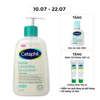 CETAPHIL - Sữa Rửa Mặt Cetaphil Gentle Exfoliating SA Cleanser 236ml