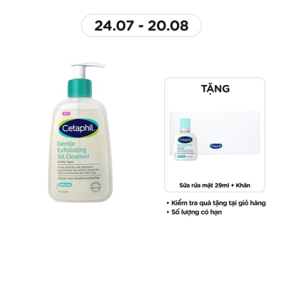 CETAPHIL Sữa Rửa Mặt Cetaphil Gentle Exfoliating SA Cleanser 236ml