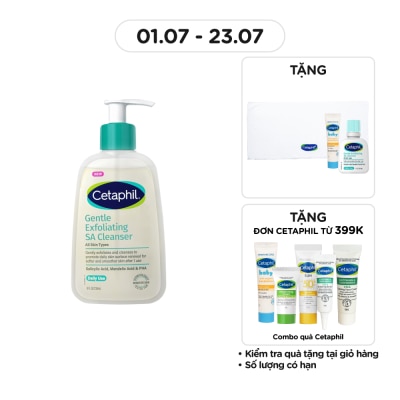CETAPHIL Sữa Rửa Mặt Cetaphil Gentle Exfoliating SA Cleanser 236ml