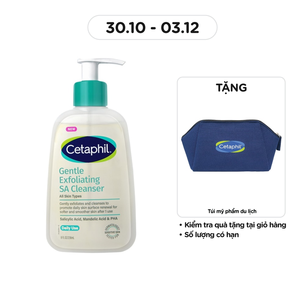 Sữa Rửa Mặt Cetaphil Gentle Exfoliating SA Cleanser 236ml