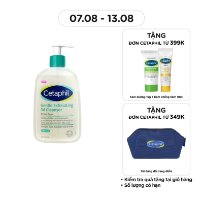 CETAPHIL Sữa Rửa Mặt Cetaphil Gentle Exfoliating SA Cleanser 473ml