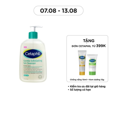 CETAPHIL Sữa Rửa Mặt Cetaphil Gentle Exfoliating SA Cleanser 473ml