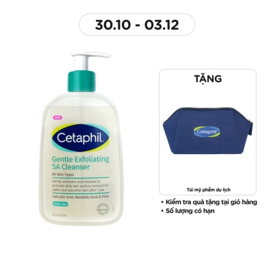 CETAPHIL Sữa Rửa Mặt Cetaphil Gentle Exfoliating SA Cleanser 473ml