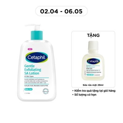 CETAPHIL - Sữa Dưỡng Ẩm Cetaphil Gentle Exfoliating SA Lotion 236ml