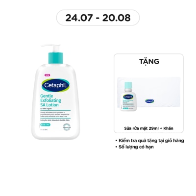 CETAPHIL Sữa Dưỡng Ẩm Cetaphil Gentle Exfoliating SA Lotion 236ml