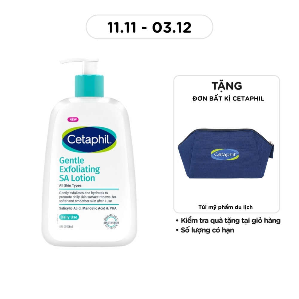 Sữa Dưỡng Ẩm Cetaphil Gentle Exfoliating SA Lotion 236ml