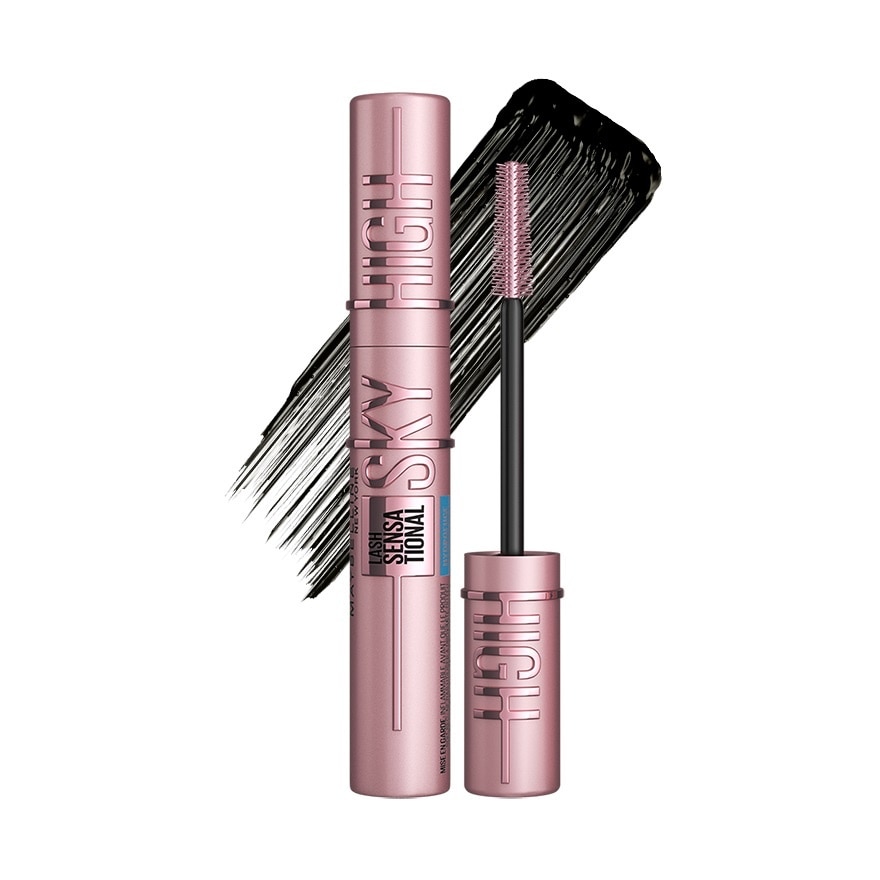 Mascara Không Lem Trôi Maybelline Lash Sensational Sky High Waterproof 6ml.#Very Black