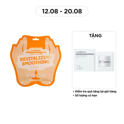 LANBENA Mặt Nạ Tay Lanbena Làm Sáng Da Vitamin C Hand Mask 1 Đôi