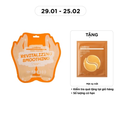LANBENA Mặt Nạ Tay Lanbena Làm Sáng Da Vitamin C Hand Mask 1 Đôi
