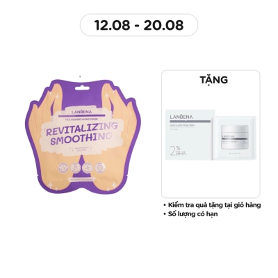 LANBENA Mặt Nạ Tay Lanbena Làm Mờ Nếp Nhăn Nourishing Hand Mask 1 Đôi