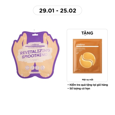 LANBENA Mặt Nạ Tay Lanbena Làm Mờ Nếp Nhăn Nourishing Hand Mask 1 Đôi