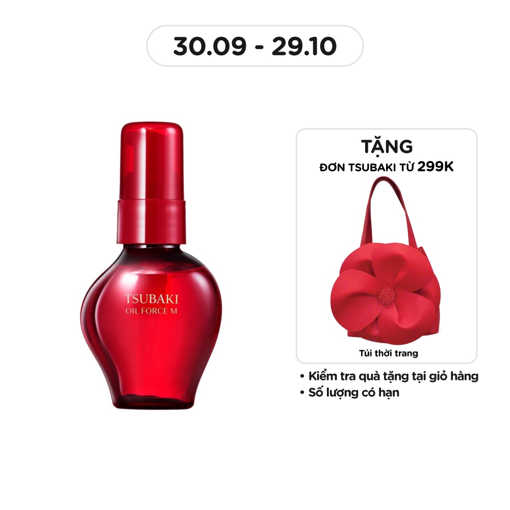 Dầu Dưỡng Tóc Cao Cấp Tsubaki Oil Force M 60ml