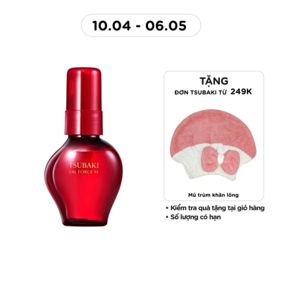 TSUBAKI - Dầu Dưỡng Tóc Cao Cấp Tsubaki Oil Force M 60ml