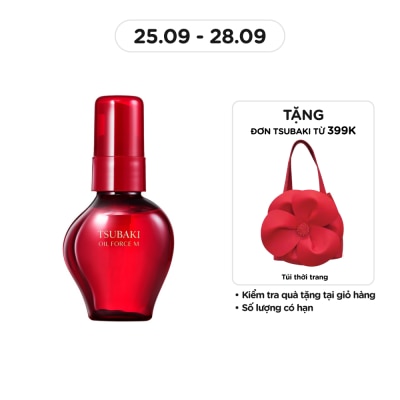 TSUBAKI Dầu Dưỡng Tóc Cao Cấp Tsubaki Oil Force M 60ml