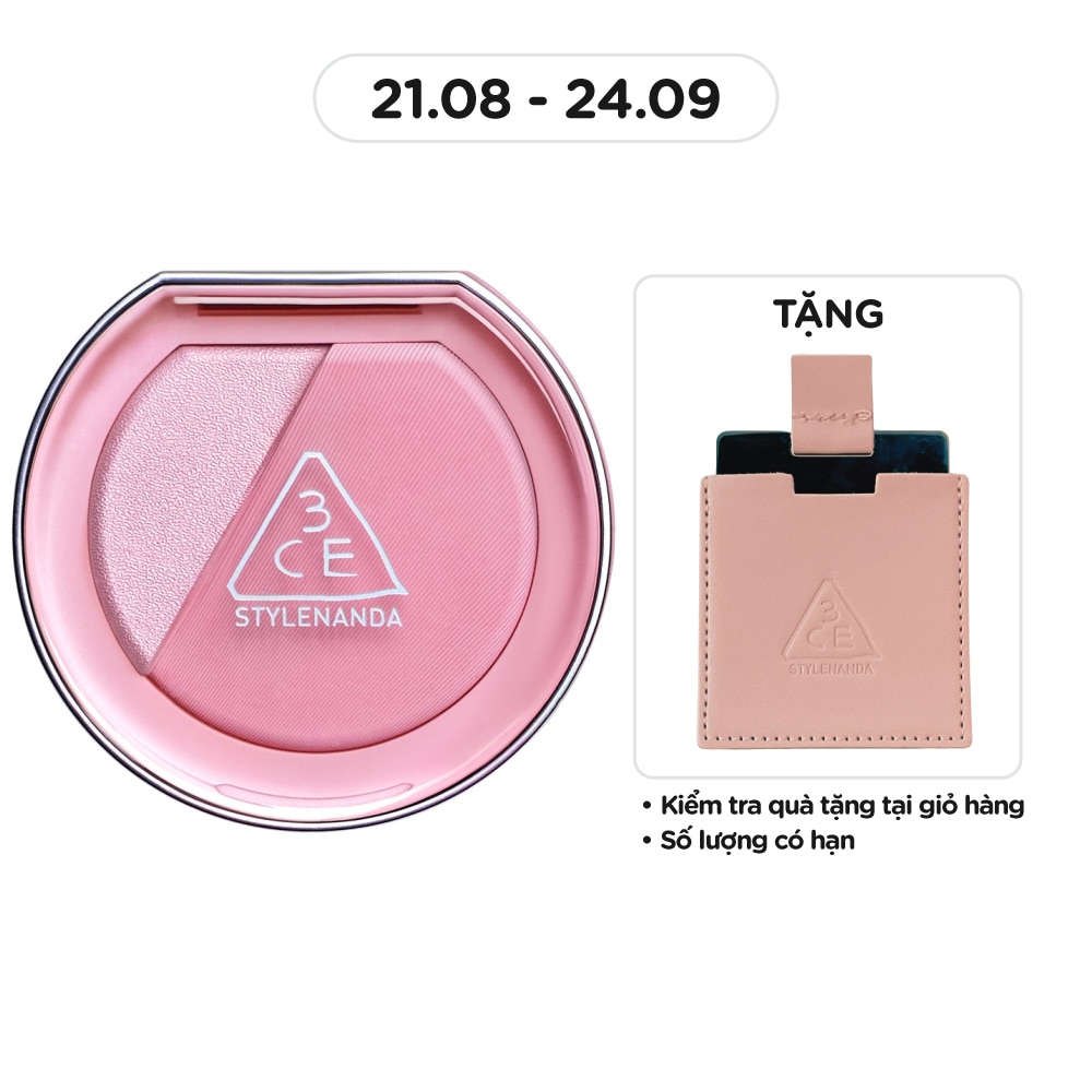 Phấn Má Hồng 3CE Blushlighter 9g .#Slick