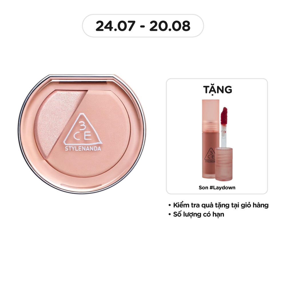 3CE 3CE Blushlighter 9g .#Beige Hour