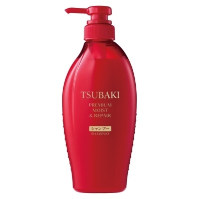 TSUBAKI Dầu Gội Phục Hồi & Bóng Mượt Tsubaki Premium Moist & Repair Shampoo 450ml