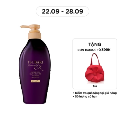 TSUBAKI Premium Ex Hair Fall Care & Repair Shampoo 450ml
