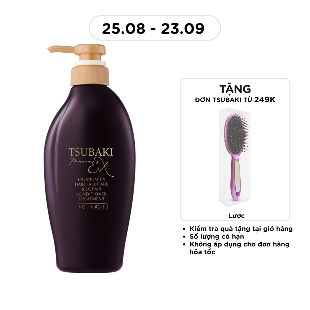 Dầu Xả Phục Hồi & Ngăn Gãy Rụng Tsubaki Premium Ex Hair Fall Care&Repair Conditioner Treatment 450ml image