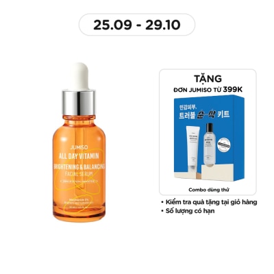 JUMISO All Day Vitamin Brightening & Balancing Facial Serum 30ml