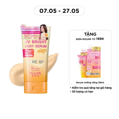 MIZUMI - UV Bright Body Serum Beige SPF50+ PA++++ 120g