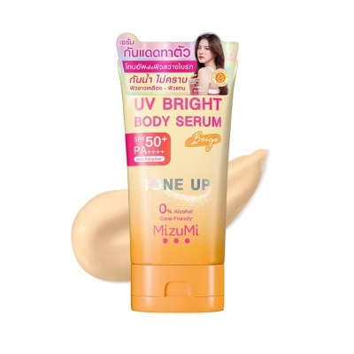 MIZUMI Kem Chống Nắng Nâng Tone Mizumi UV Bright Body Serum Beige SPF50+ PA++++ 120g