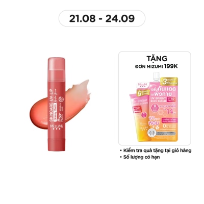 MIZUMI Son Dưỡng Chống Nắng Mizumi Skincare UV Lip Glassy Balm Boston Brick 3.5g
