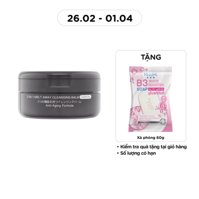 MIZUMI - Sáp Tẩy Trang Mizumi 3-In-1 Melt Away Cleansing Balm Charcoal 60ml