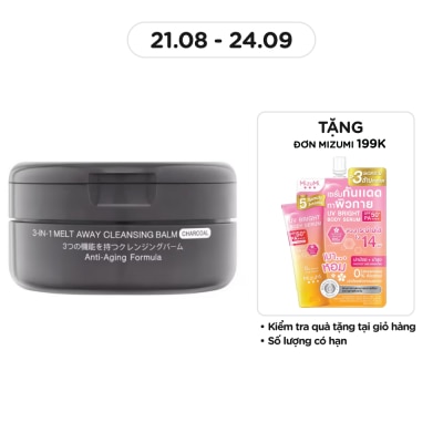 MIZUMI Sáp Tẩy Trang Mizumi 3-In-1 Melt Away Cleansing Balm Charcoal 60ml