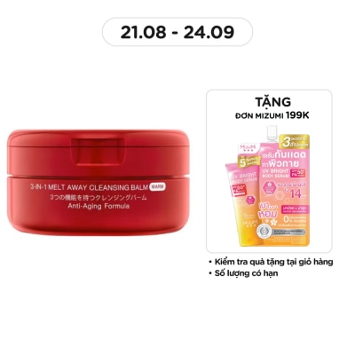 MIZUMI Sáp Tẩy Trang Mizumi 3-In-1 Melt Away Cleansing Balm Warm 60ml