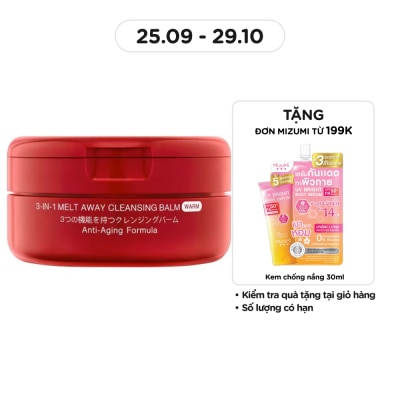 MIZUMI Sáp Tẩy Trang Mizumi 3-In-1 Melt Away Cleansing Balm Warm 60ml