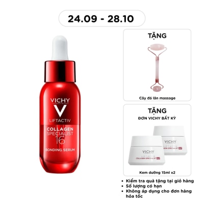 VICHY Dưỡng Chất Vichy Dưỡng Da Chuyên Biệt Liftactiv Collagen Specialist 16 Bonding Serum 30ml image