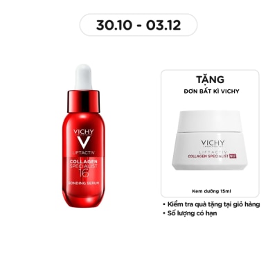 VICHY Dưỡng Chất Vichy Dưỡng Da Chuyên Biệt Liftactiv Collagen Specialist 16 Bonding Serum 30ml