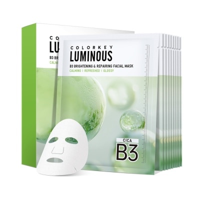 COLORKEY Colorkey Luminous B3 Brightening & Repairing Facial Mask 30ml x 10pcs