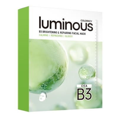 COLORKEY - Luminous B3 Brightening & Repairing Facial Mask 30ml x 10pcs image